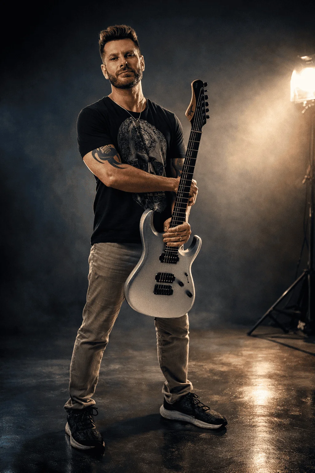 Mauricio Alabama, guitarrista e professor